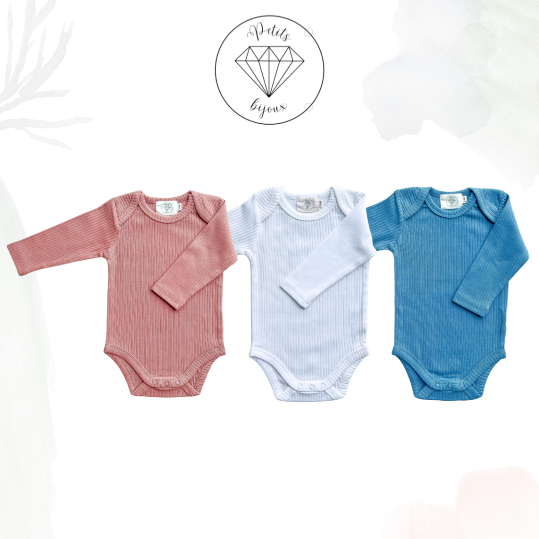 Organic Cotton Long Sleeved Onesies