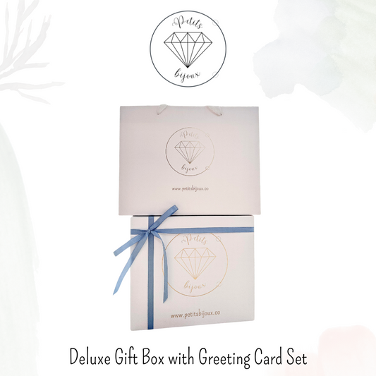 Deluxe Magnetic Flap Gift Box with Greeting Card