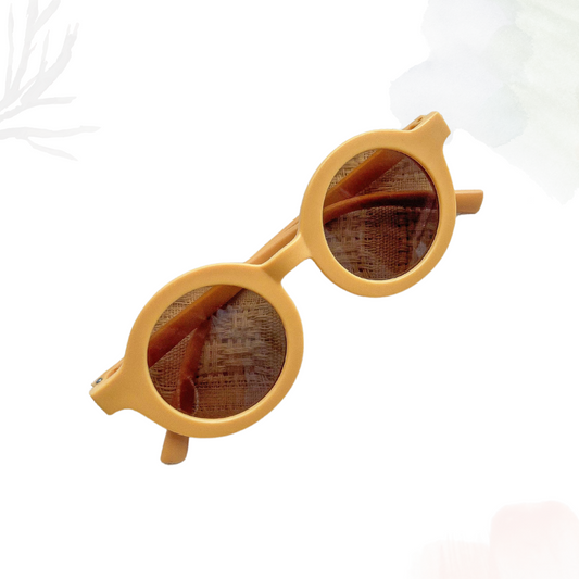 Baby Novelty Sunglasses - Sunny Yellow