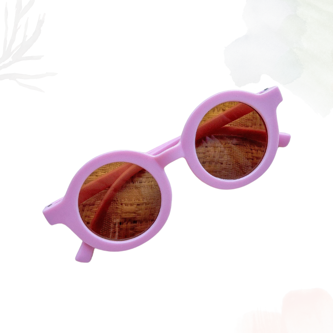 Baby Novelty Sunglasses - Bright Violet