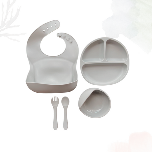 5-Piece Dining Set - Grey