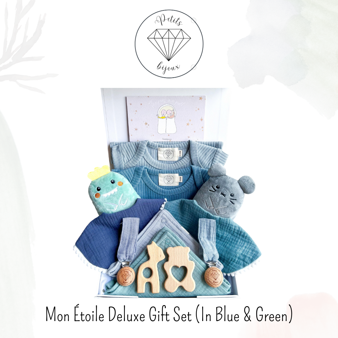 Mon Étoile Deluxe Gift Set (In Blue & Green)